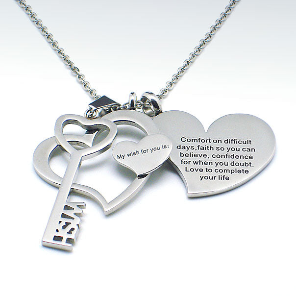 Wish Inspirational Necklace