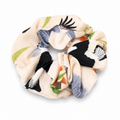 Backyard Birds Peach Hair Scrunchie