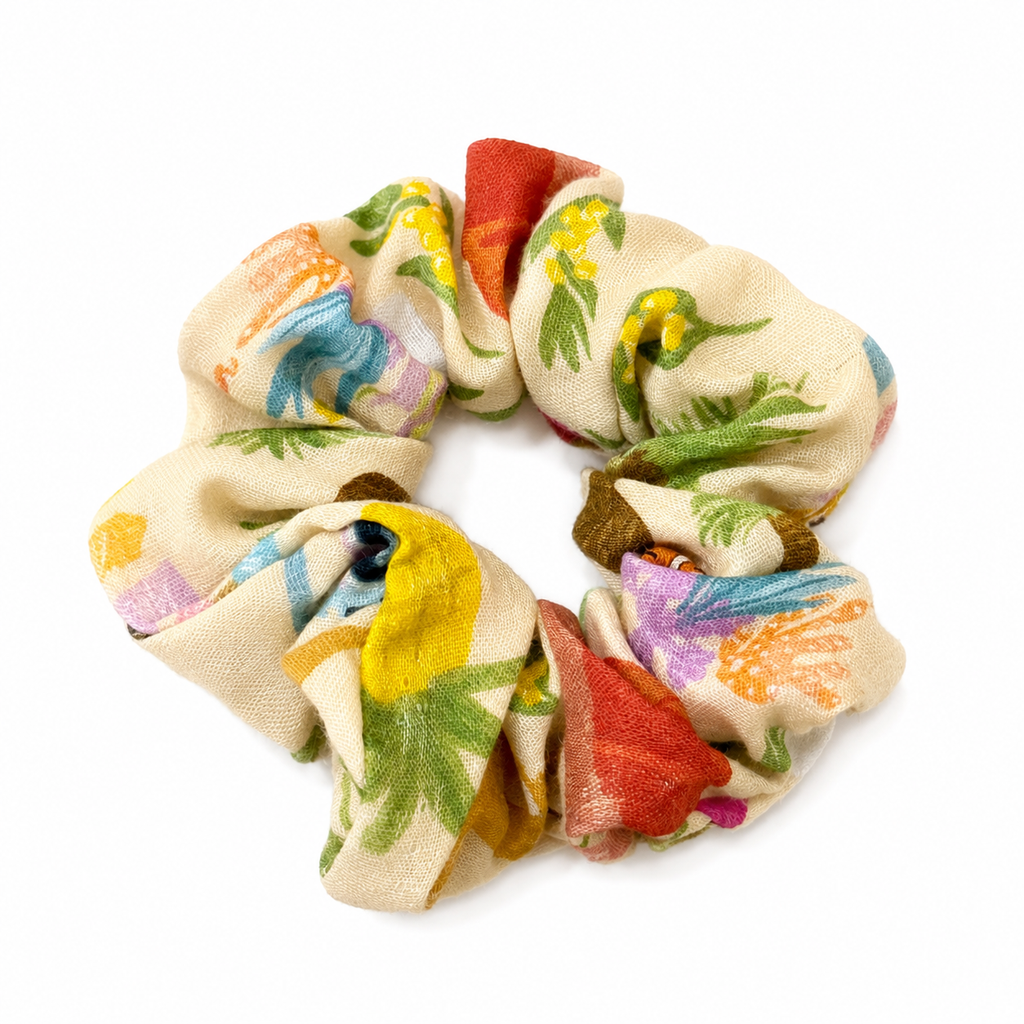 Aussie Road Trip Organic Cotton Hair Scrunchie