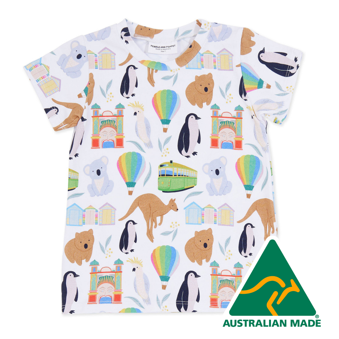 Melbourne Organic Cotton Kids T-Shirt