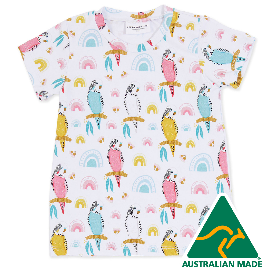 Budgie Organic Cotton Kids T-Shirt