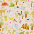 Aussie Road Trip bamboo fabric