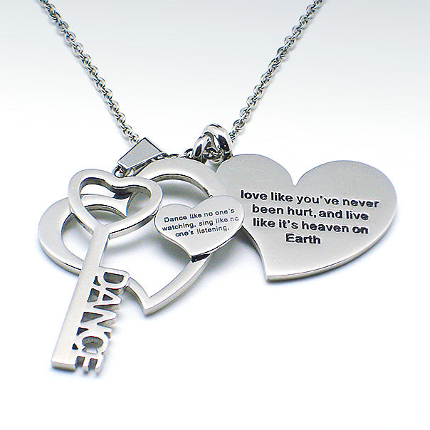 Dance Inspirational Necklace
