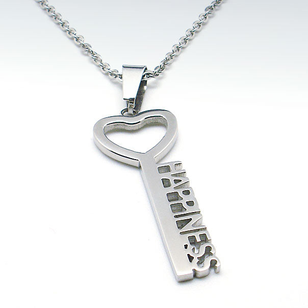 Happiness Key Necklace