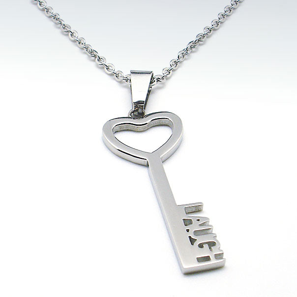 Laugh Key Necklace
