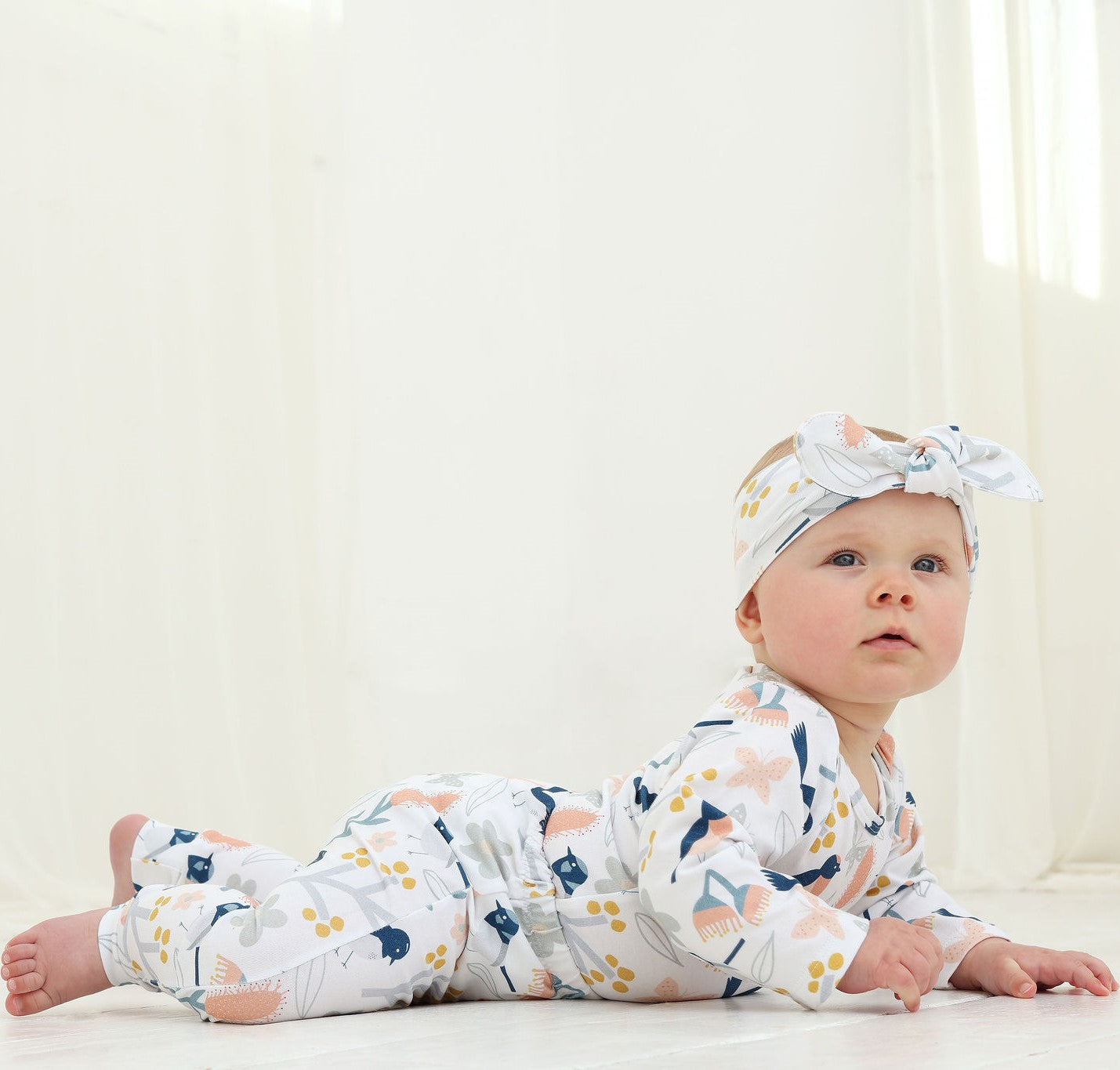 Pebble-and-Poppet-Birdy-Lou-Jane-baby-romper-pants-headband