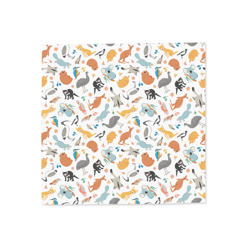 Feathers and Fur Baby Swaddle 