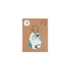 Feathers and Fur baby Swaddle boxed