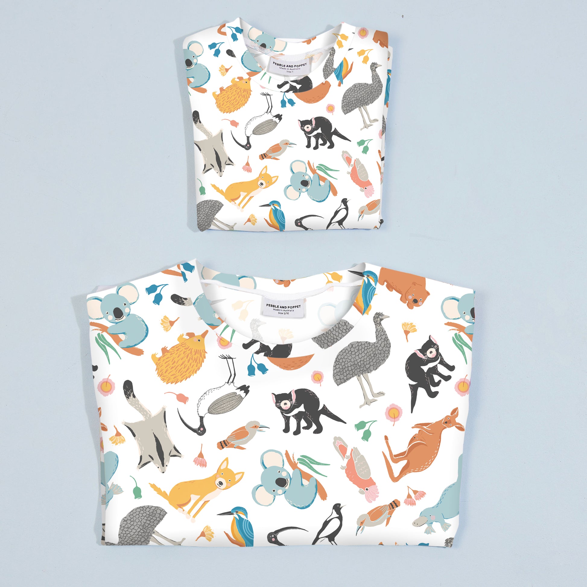 Feathers-and-Fur-toddler-and-adult-tshirt