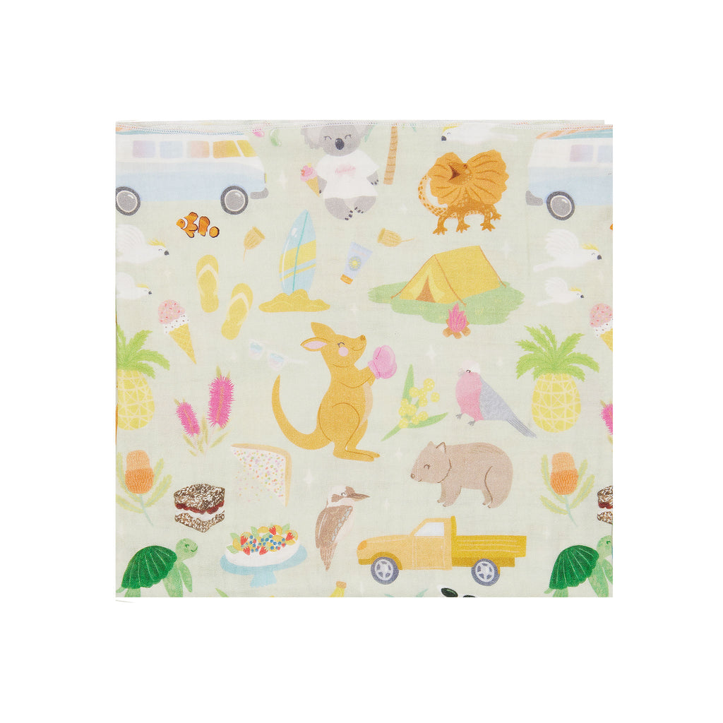 Summer Down Under Bamboo Scarf