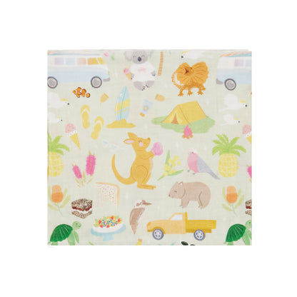 Summer Down Under Bamboo Sarong