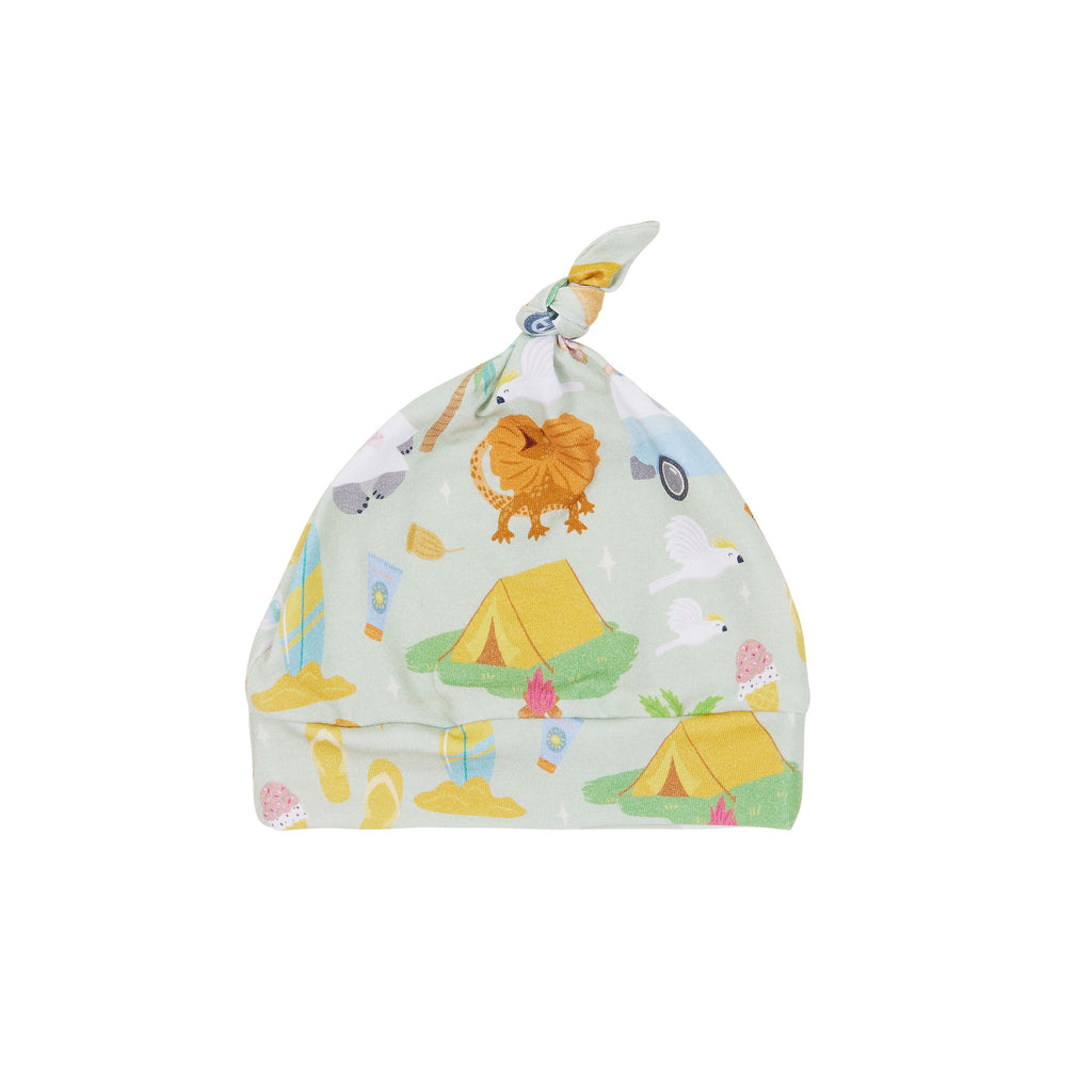 Summer Down Under Organic Cotton Baby Beanie