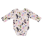 Backyard Birds Organic Cotton Baby Romper