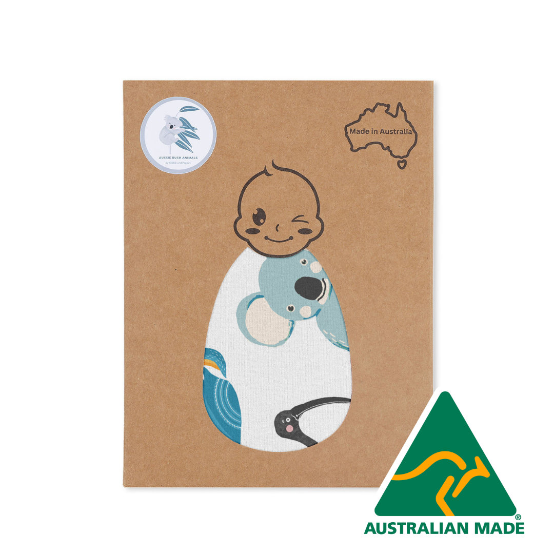 Feathers and Fur Baby Swaddle