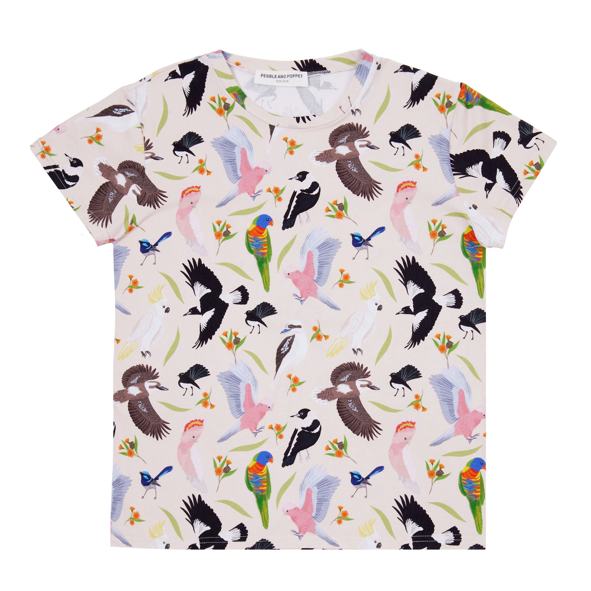 backyard-birds-womens-tshirt-australia