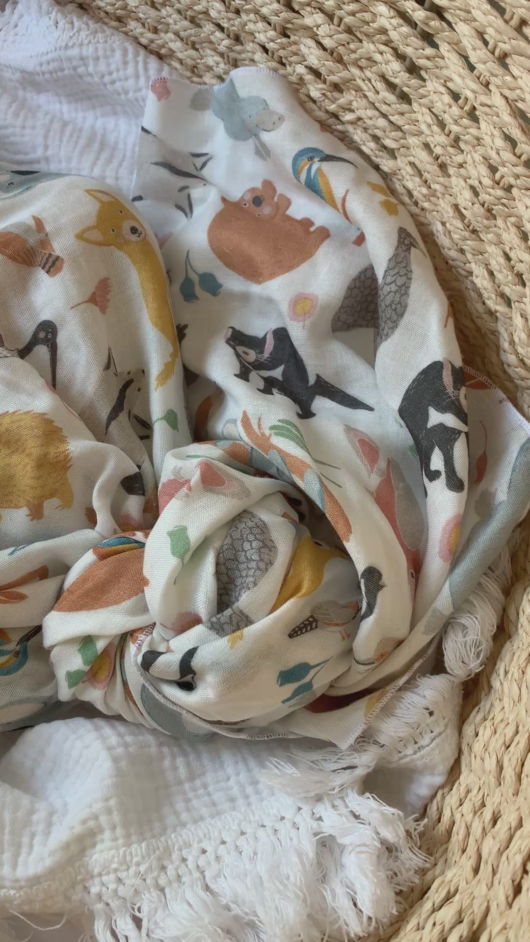 Feathers-and-fur-swaddle-video