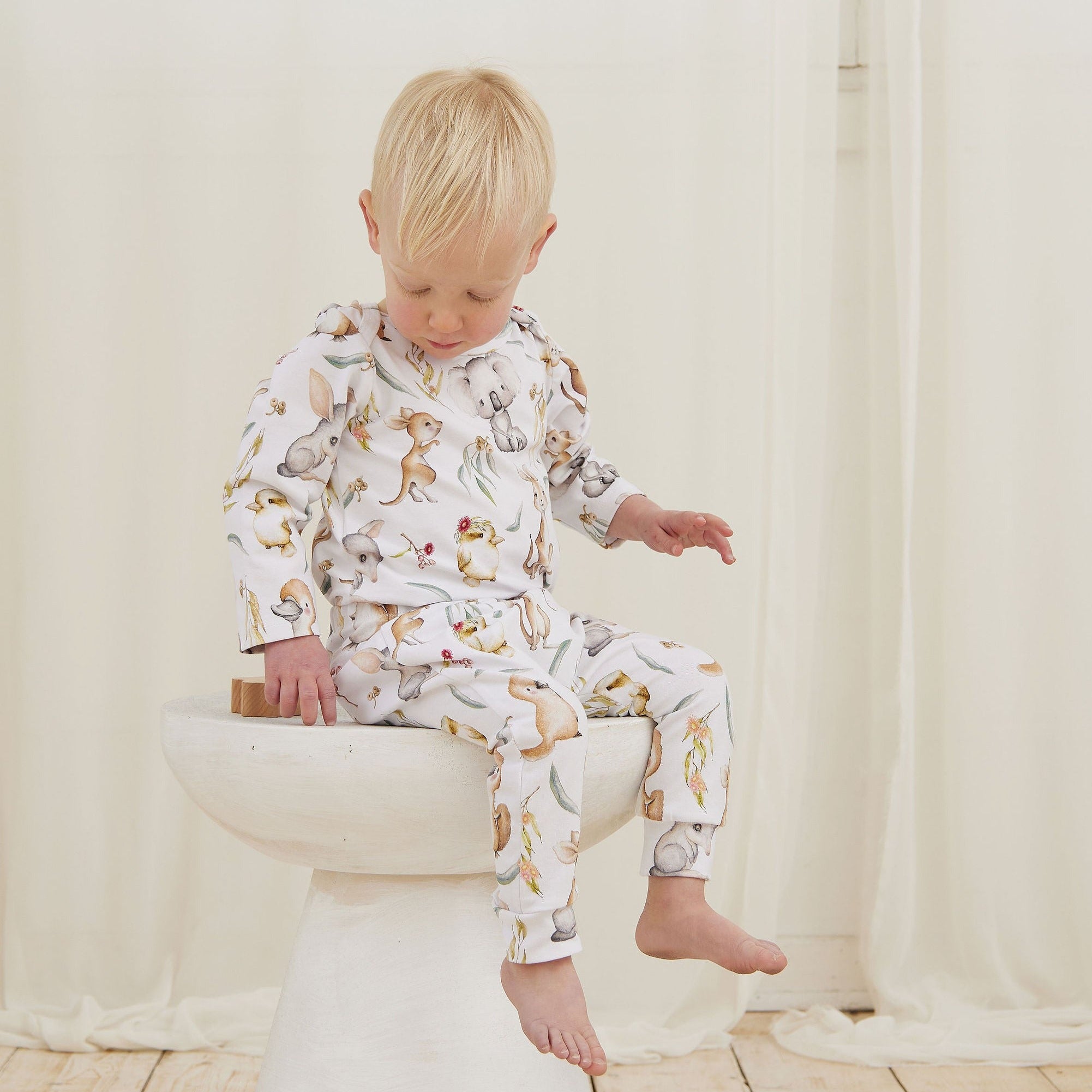 Bush Buddies Organic Cotton Baby Romper
