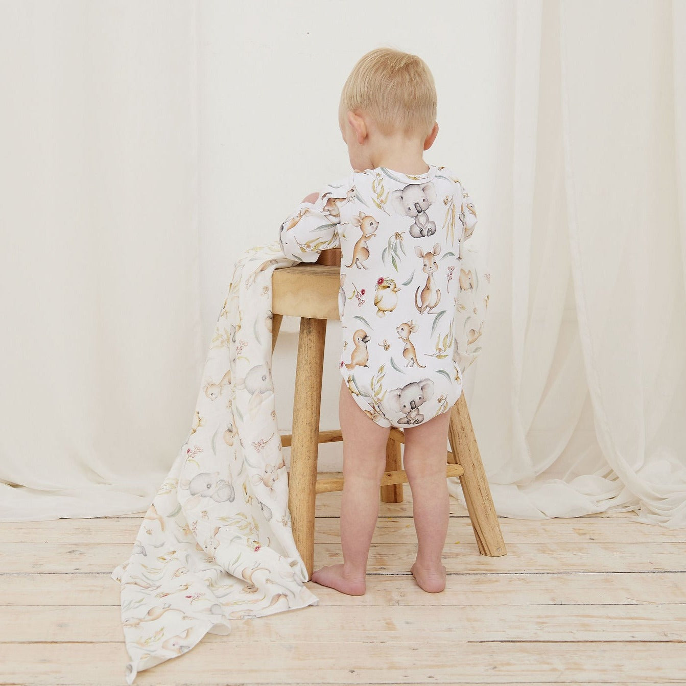 Bush Buddies Organic Cotton Baby Romper