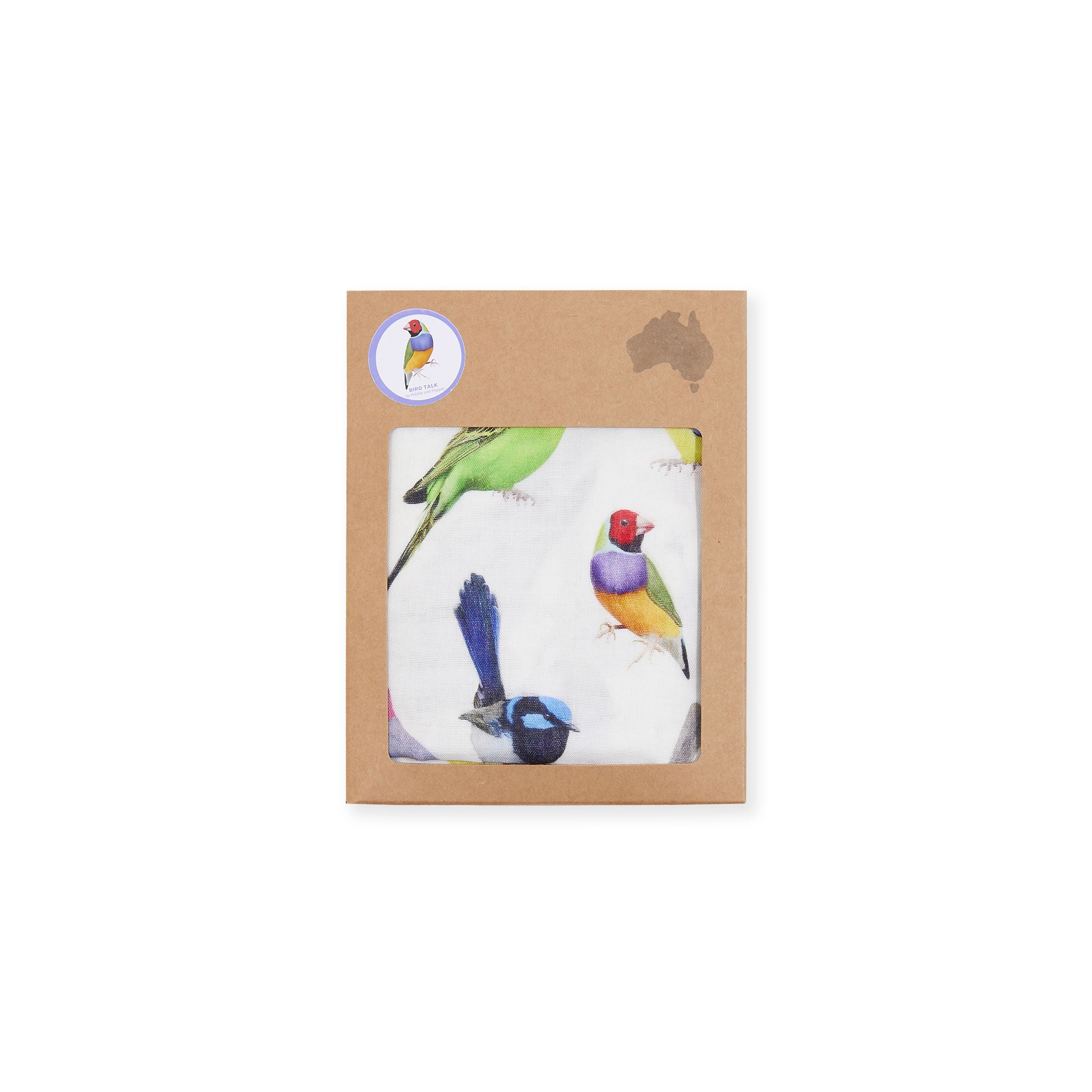Bird Talk Scarf/ Sarong