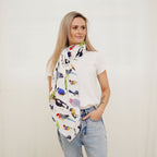 Bird Talk Scarf/ Sarong