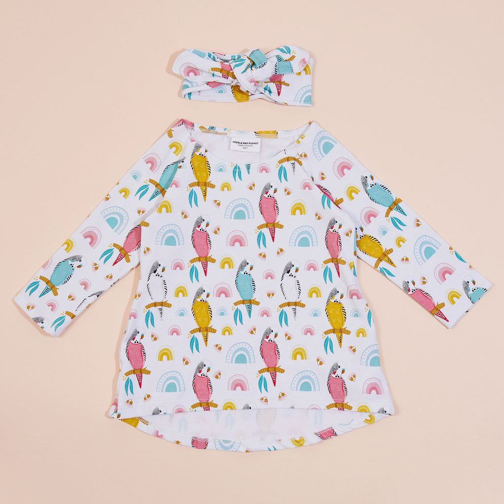 Budgie Organic Cotton Girls Dress
