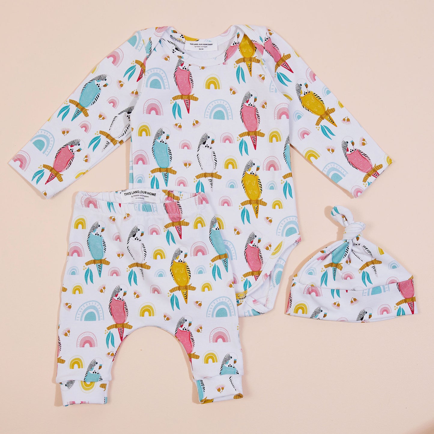 Budgie Baby Romper