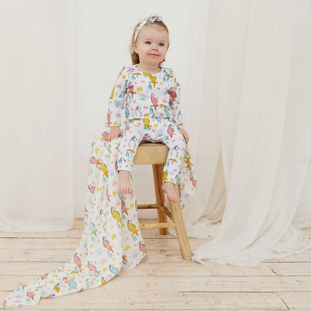 Budgie Baby Organic Cotton Baby Romper
