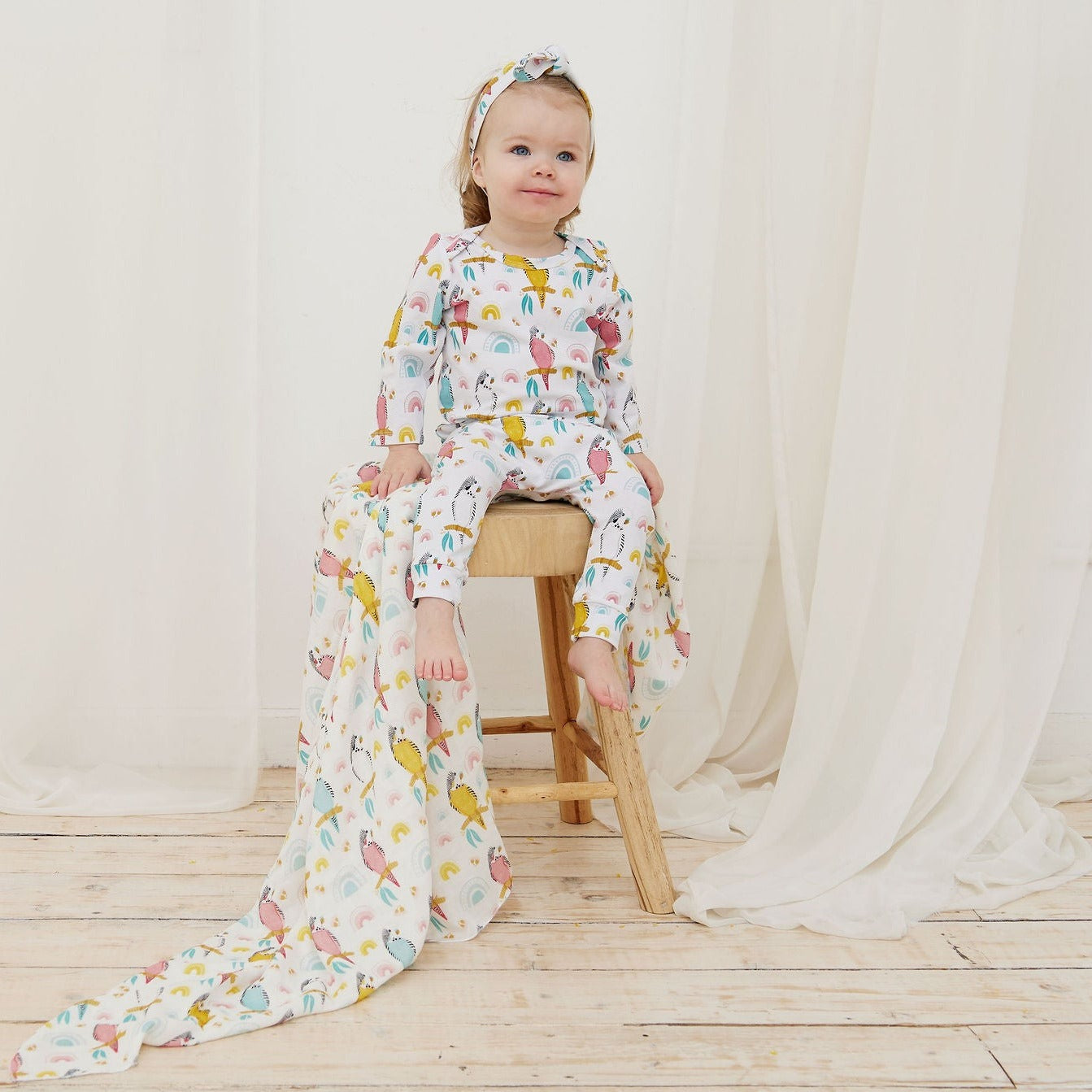 Budgie Baby Organic Cotton Baby Romper
