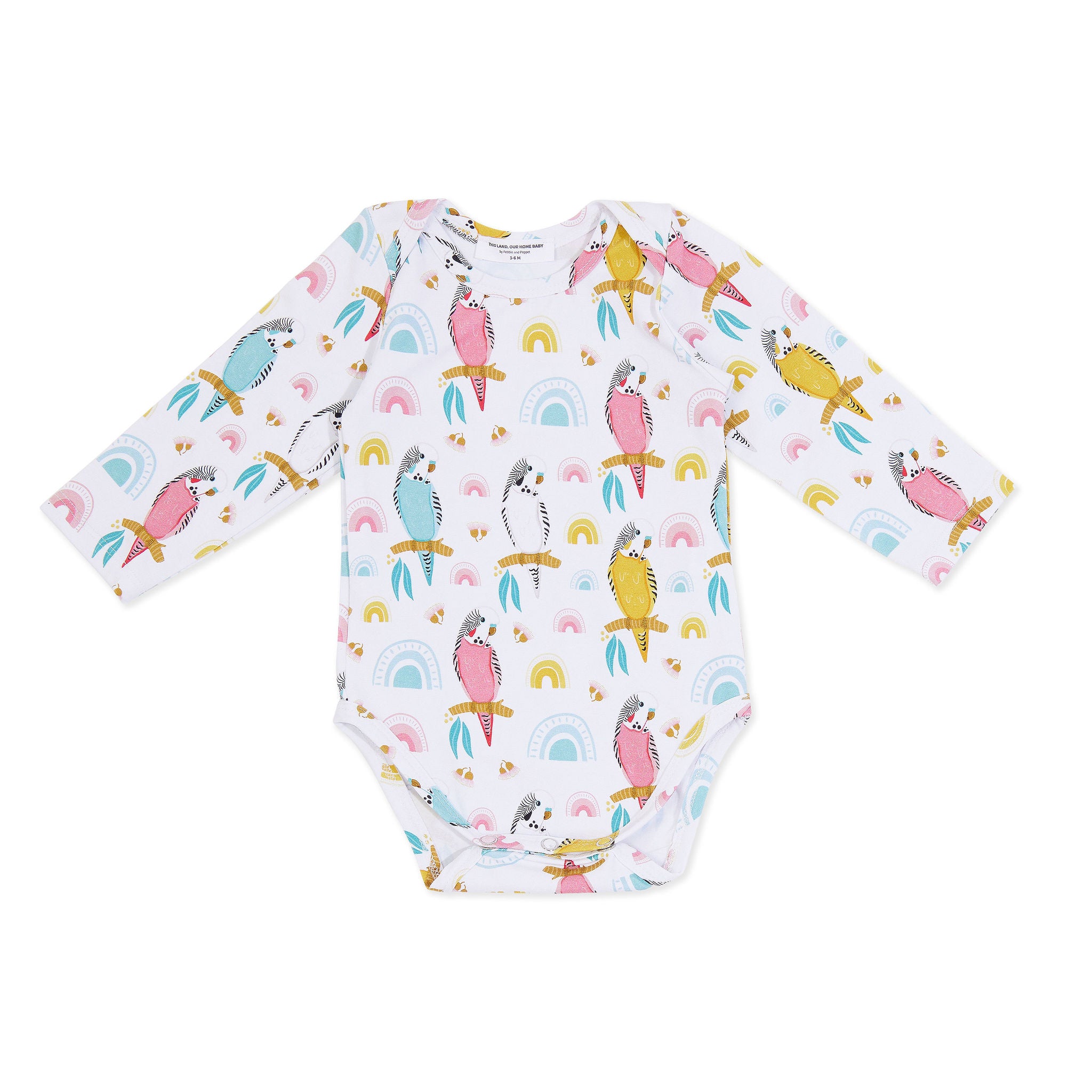 Budgie Baby Organic Cotton Baby Romper