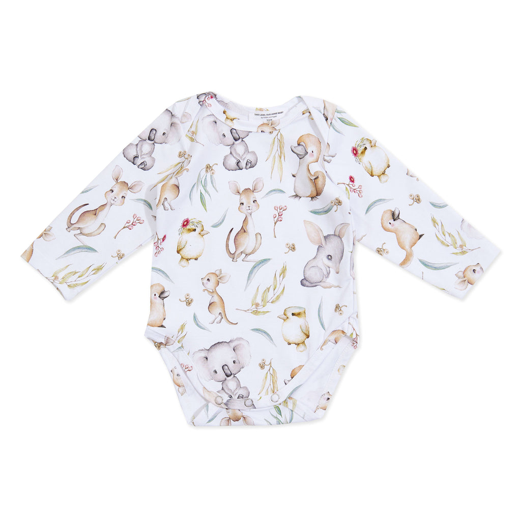 Bush Buddies Organic Cotton Baby Romper
