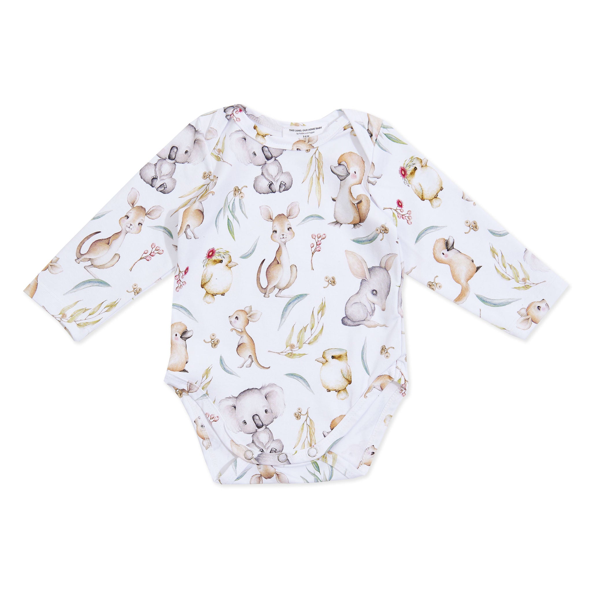 Bush Buddies Organic Cotton Baby Romper