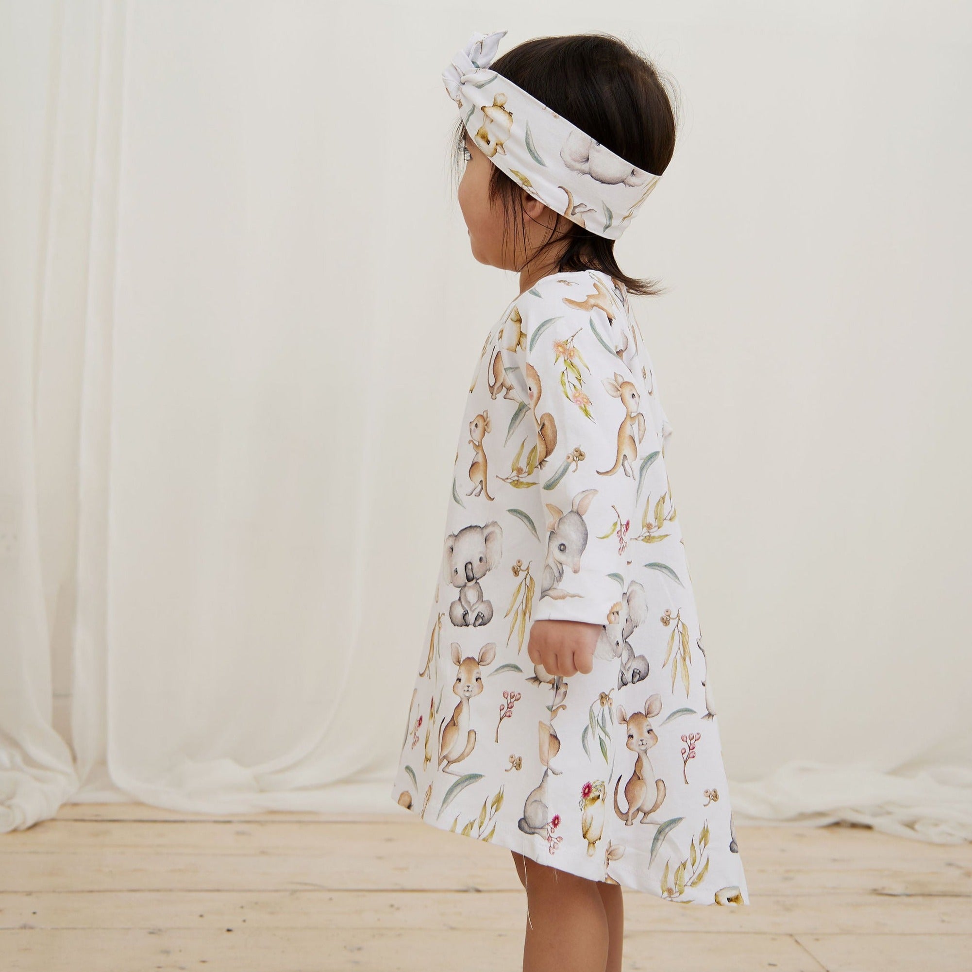 Bush Buddies Organic Cotton Girls Dress