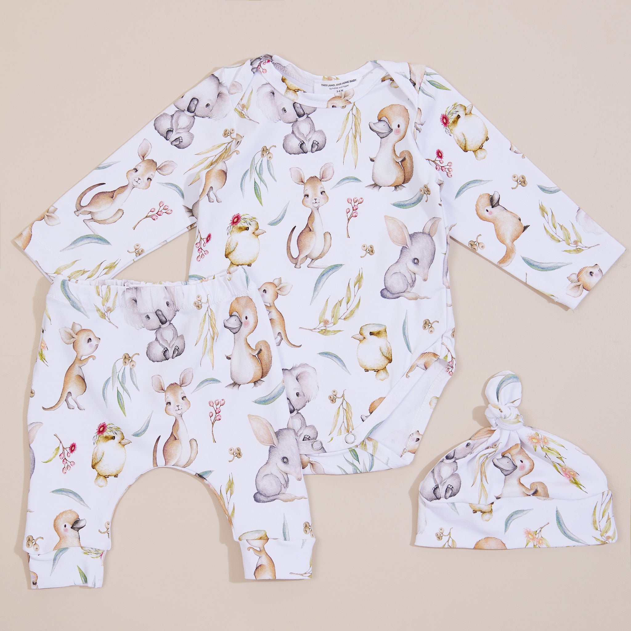 Bush Buddies Organic Cotton Baby Romper